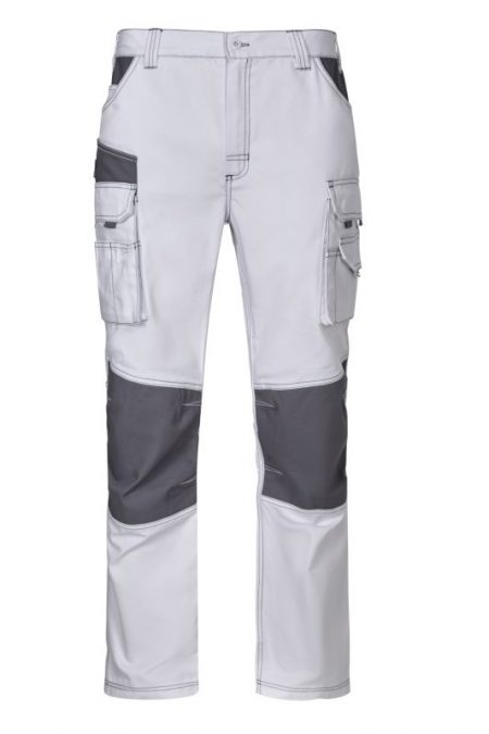 Pantalón de trabajo canvas bicolor multibolsillos con refuerzos 103011B | VELILLA