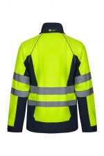 Cazadora soft shell bicolor alta visibilidad cintas reflectantes 306001 | VELILLA - Image 2