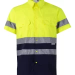 camisa bicolor alta visibilidad 142 velilla
