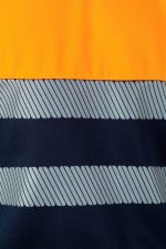 Sudadera bicolor alta visibilidad con cinta segmentada 305703 | VELILLA – Image 5