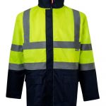 Parka de trabajo bicolor alta visibilidad 4en1 306003 VELILLA