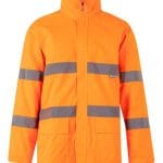 Parka alta visibilidad con cintas reflectantes y capucha 306004 | VELILLA