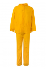 Conjunto de lluvia PVC con capucha y bolsa de transporte 19000 | VELILLA