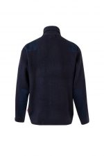 Chaqueta de punto grueso con refuerzos y cuello alto 102 | VELILLA - Imagen 2