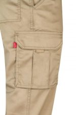 Pantalón de trabajo stretch multibolsillos con cintura elástica y costuras a contraste 103005S | VELILLA - Image 5