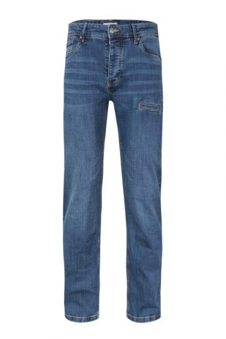 Pantalón de trabajo denim stretch slim fit con bolsillos para herramientas 103018S | VELILLA