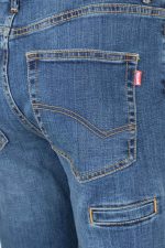 Pantalón de trabajo denim stretch slim fit con bolsillos para herramientas 103018S | VELILLA – Image 5