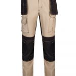 Pantalón de trabajo canvas stretch bicolor con bolsillos flotantes 103019S | VELILLA