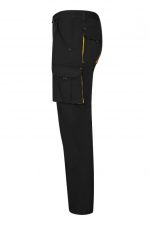 Pantalón de trabajo stretch bicolor multibolsillos con corte slim fit y doble costura 103024S | VELILLA - Imagen 3