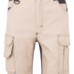 Bermudas de trabajo canvas stretch bicolor con bolsillos flotantes 103029S | VELILLA