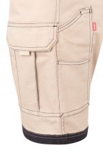 Bermudas de trabajo canvas stretch bicolor con bolsillos flotantes 103029S | VELILLA - Image 5