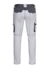Pantalón de trabajo stretch bicolor con refuerzos y corte slim fit 103031S | VELILLA - Imagen 2
