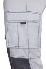 Pantalón de trabajo stretch bicolor con refuerzos y corte slim fit 103031S | VELILLA - Imagen 5