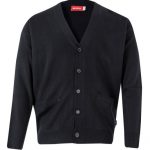 Chaqueta de punto fino con botones y bolsillos inferiores 103C | VELILLA