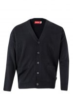 Chaqueta de punto fino con botones y bolsillos inferiores 103C | VELILLA