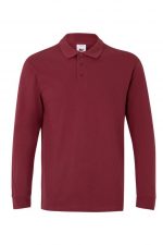 Polo de trabajo manga larga con cuello y puños de canalé 105503 | VELILLA