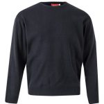 Jersey de punto fino con cuello redondo y acabado antipilling 105 | VELILLA