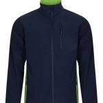 Cazadora soft shell bicolor con forro polar y bolsillos 106004 | VELILLA
