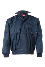 Cazadora de trabajo acolchada impermeable desmontable con capucha 11501 | VELILLA