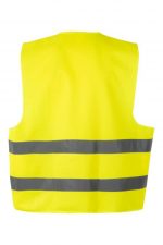 Chaleco alta visibilidad con cierre velcro y cintas reflectantes 14001 | VELILLA - Imagen 2