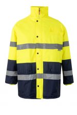 Parka de trabajo bicolor alta visibilidad 166 VELILLA