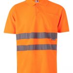 Polo de trabajo poliéster alta visibilidad 172 VELILLA
