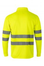 Polo de trabajo poliéster alta visibilidad 174 | VELILLA - Imagen 2