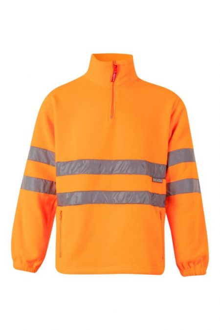 Forro polar alta visibilidad cierre reflectantes y bolsillos 180 | Velilla