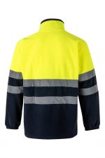 Chaqueta de trabajo polar bicolor alta visibilidad 183 | Velilla - Image 2