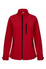 Cazadora soft shell para mujer con forro polar y corte deportivo 206005W | VELILLA