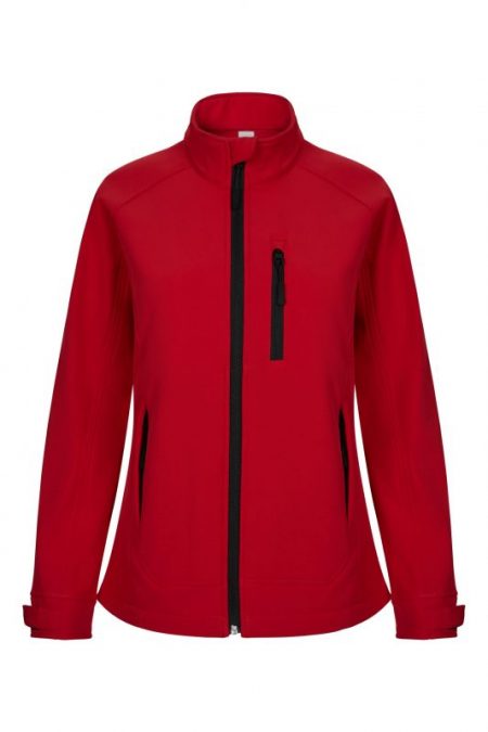 Cazadora soft shell para mujer con forro polar y corte deportivo 206005W | VELILLA
