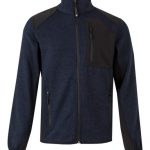 Chaqueta de trabajo punto afelpado con refuerzos softshell 206008 | VELILLA