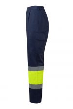 Pantalón de trabajo basic bicolor alta visibilidad 303003 | VELILLA - Image 3
