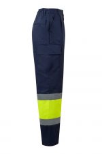 Pantalón de trabajo basic bicolor alta visibilidad 303003 | VELILLA - Image 4