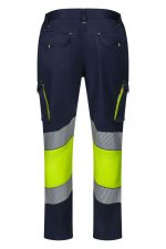 Pantalón de trabajo stretch bicolor alta visibilidad 303008S | VELILLA - Imagen 2