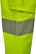 Pantalón stretch alta visibilidad con cintas reflectantes segmentadas 303009S | VELILLA - Imagen 6