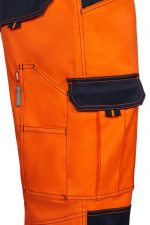 Pantalón stretch bicolor alta visibilidad con cintas reflectantes segmentadas 303010S | VELILLA – Image 4