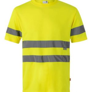 Technical t-shirt high-visibility short sleeve 305602| VELILLA