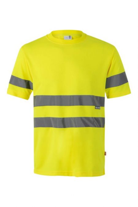 Camiseta técnica alta visibilidad manga corta 305602| VELILLA