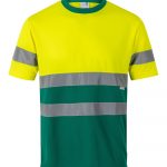 Camiseta de trabajo poliéster bicolor alta visibilidad 305506 | VELILLA
