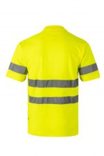 Polo de trabajo algodón alta visibilidad 305512 | VELILLA - Image 2