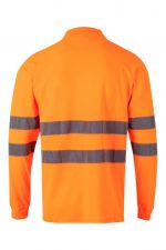 Polo de trabajo algodón alta visibilidad 305514 | VELILLA - Image 2