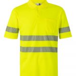 Polo algodón alta visibilidad cintas segmentadas 305522 | VELILLA