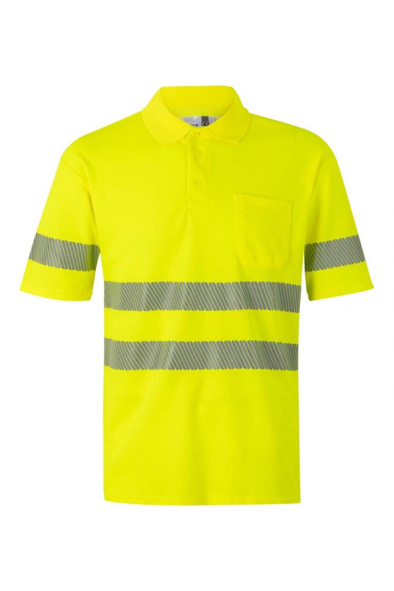 Polo de trabajo algodón alta visibilidad 305522 VELILLA