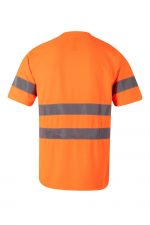 Camiseta de trabajo poliéster alta visibilidad 305602 | VELILLA – Image 2