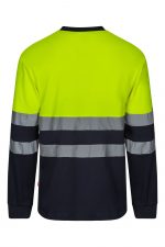 Camiseta de trabajo algodón bicolor alta visibilidad 305615  | VELILLA - Image 2