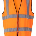Chaleco alta visibilidad cremallera y cintas reflectantes 305901 | VELILLA