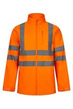 cazadora de trabajo soft shell alta visibilidad 306005 velilla