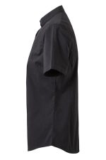 Camisa de hostelería mujer cuello tirilla stretch manga corta 405014S  | VELILLA - Image 3