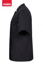 Chaqueta de cocina unisex manga corta cruzada 405201 | VELILLA - Imagen 3